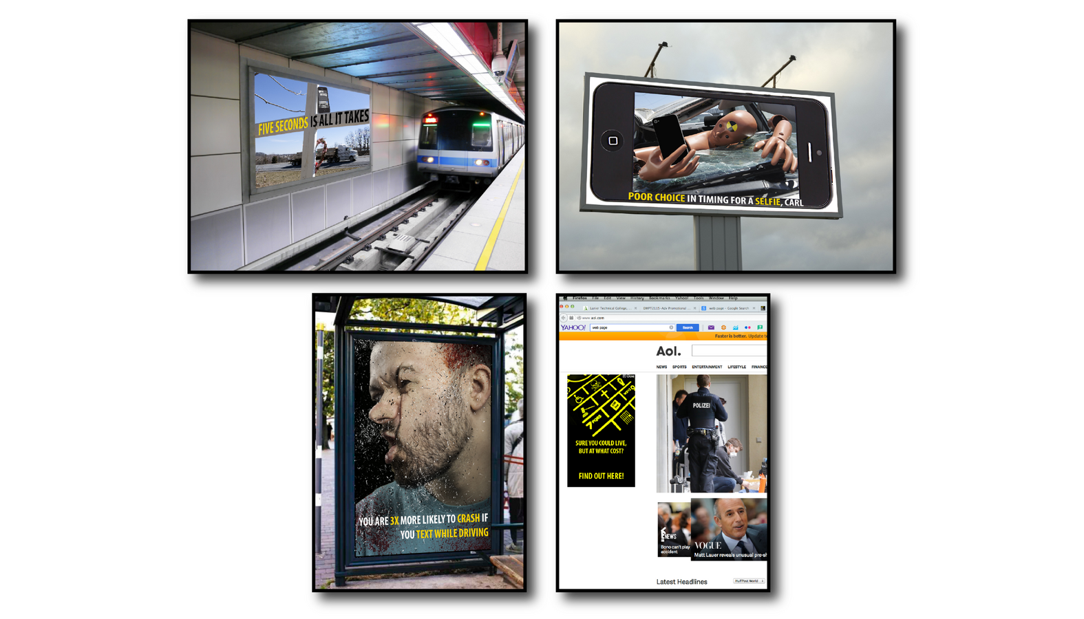 Guerrilla Advertisement Series